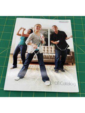 Nintendo 08 Promotional Catalog with Promo Disc Wii Brochure Booklet